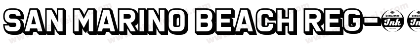 San Marino Beach Reg字体转换
